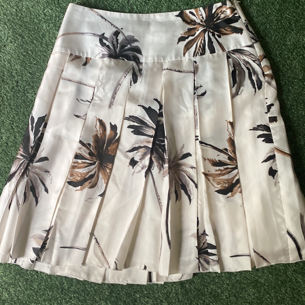 WHBM 100% Silk Skirt